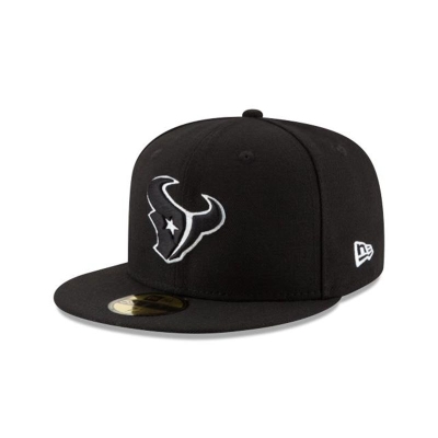 Houston Texans Gorra | New Era NFL 59fifty Fitted Cap Mexico - Negros